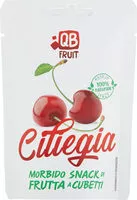Amount of sugar in Qb fruit ciliegia morbido snack di frutta a cubetti