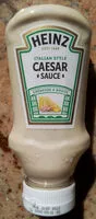 Amount of sugar in Sauce Salade Caesar