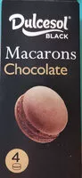 Amount of sugar in Black macarons chocolate
