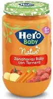 Amount of sugar in Zanahorias baby con ternera