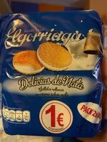 Amount of sugar in Delicias de nata