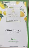 Amount of sugar in Chocolate 70% yuzu