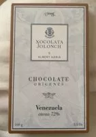 Amount of sugar in Venezuela cacao 72%