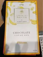 Amount of sugar in Chocolate 60% platano