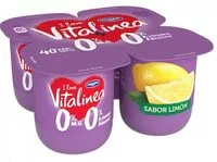 Amount of sugar in Vitalinea yogur sabor limón