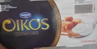 Amount of sugar in Oikos con caramelo