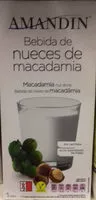 Amount of sugar in Bebida de nueces de macadamia