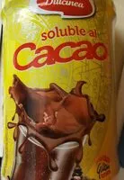 Amount of sugar in Soluble al cacao