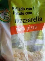 Amount of sugar in Mozzarella para pizza