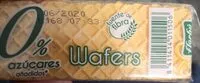 Amount of sugar in Wafers 0%