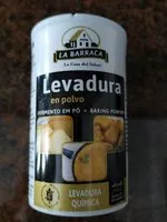 Amount of sugar in Levadura en polvo