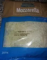 Amount of sugar in Formatge ratllat Mozzarella-Queso rallado Mozzarella