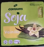 Amount of sugar in Soja vainilla
