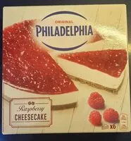 Amount of sugar in Philadelphia Raspberry Cheesecake