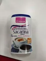 Amount of sugar in Sacarina sodica