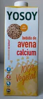 Amount of sugar in Bebida de avena calcium