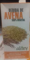 Amount of sugar in Bebida de avena