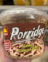 Amount of sugar in Porridge