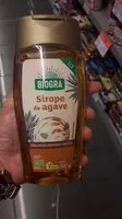Amount of sugar in Sirope de agave