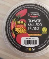 Amount of sugar in Tomate rallado fresco