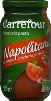 Amount of sugar in Salsa napolitana "Carrefour"