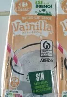 Amount of sugar in Barido de Vainilla