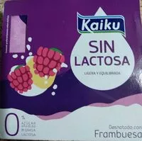 Amount of sugar in Sin lactosa yogur frambuesa