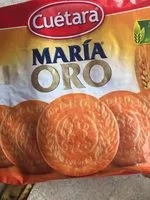 Amount of sugar in María Oro