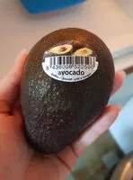 Raw green avocados