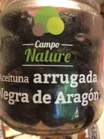 Amount of sugar in Aceituna arrugada Negra de Aragón