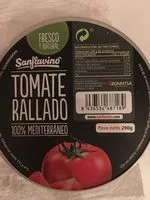 Amount of sugar in Tomate rallado BONNYSA