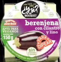 Amount of sugar in Berenjena con cilantro y lino