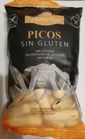 Amount of sugar in Picos sin gluten