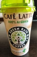 Amount of sugar in Café latte 100% arabica