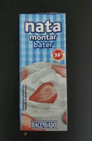 Amount of sugar in Nata montar