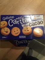 Amount of sugar in Mini caritas galletas