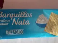 Amount of sugar in Barquillos rellenos sabor nata