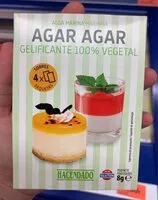 Amount of sugar in Agar Agar gelificante 100% vegetal