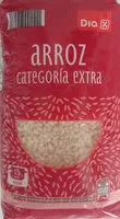 Amount of sugar in Arroz Categoría Extra