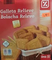 Amount of sugar in Galletas relieve