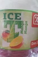 Amount of sugar in Ice T mango