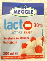 Amount of sugar in Smetana ke šlehání Lactose free