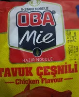 Sugar and nutrients in Oba mie