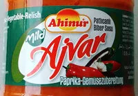 Amount of sugar in Aivar