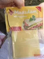 Amount of sugar in Maasdam en tranches