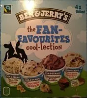 Amount of sugar in Ben & Jerry's Glace Mini Pots The Fan-Favourites Cool-lection 4x100ml