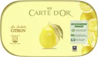 Amount of sugar in CARTE D'OR Glace Sorbet Citron 900ml