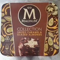Amount of sugar in Magnum Ice Cream Lolly SALTED CARAMEL&GLAZED ALMON 270 ML