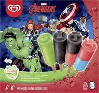 Amount of sugar in Glace Avengers