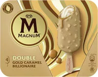 Amount of sugar in Magnum double gold caramel billionaire